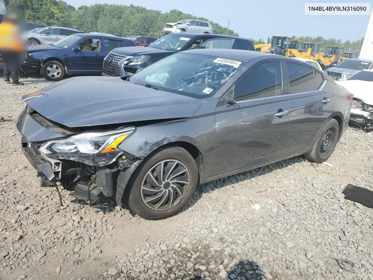 1N4BL4BV9LN316090 2020 Nissan Altima S