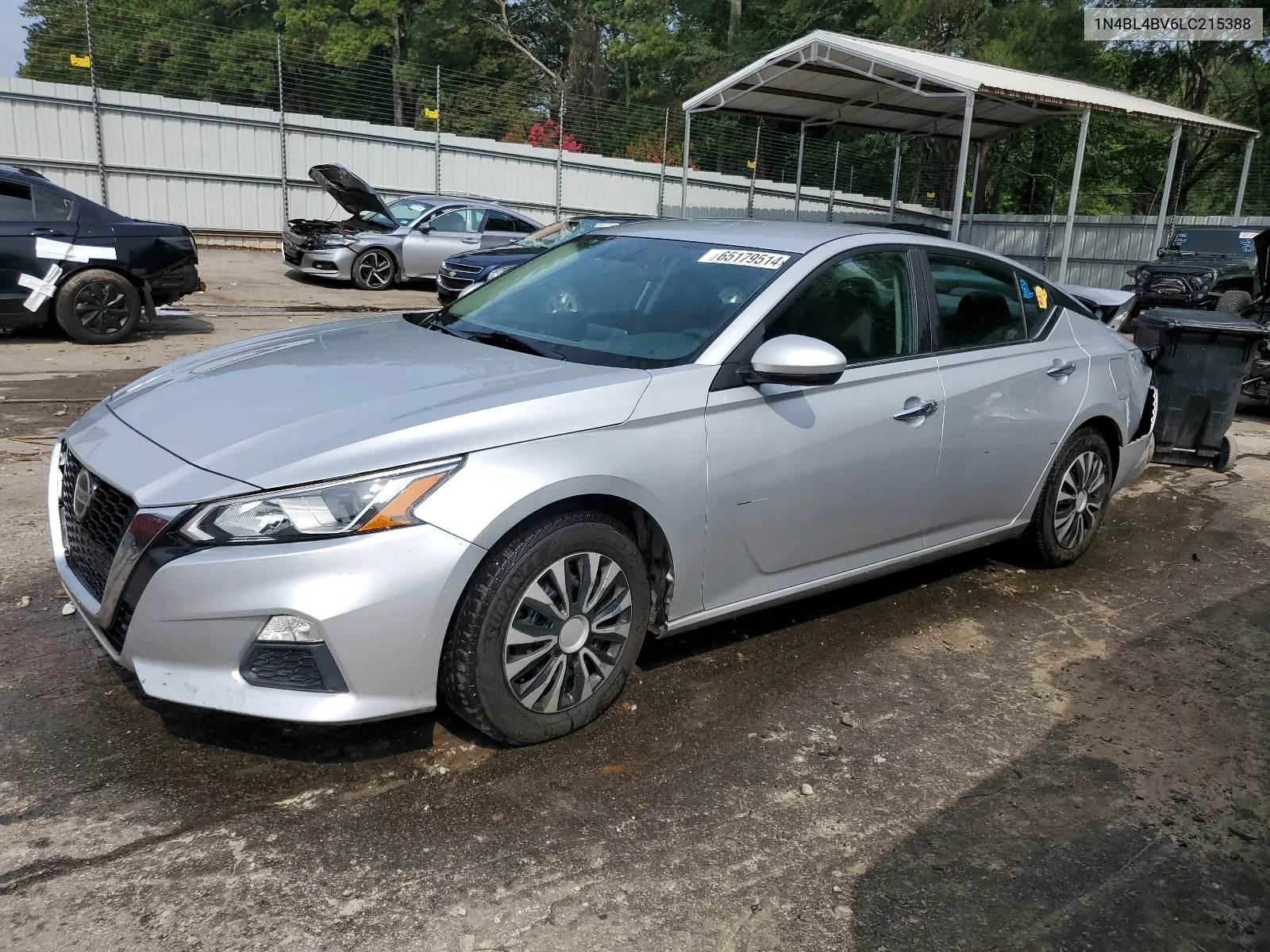 2020 Nissan Altima S VIN: 1N4BL4BV6LC215388 Lot: 65179514