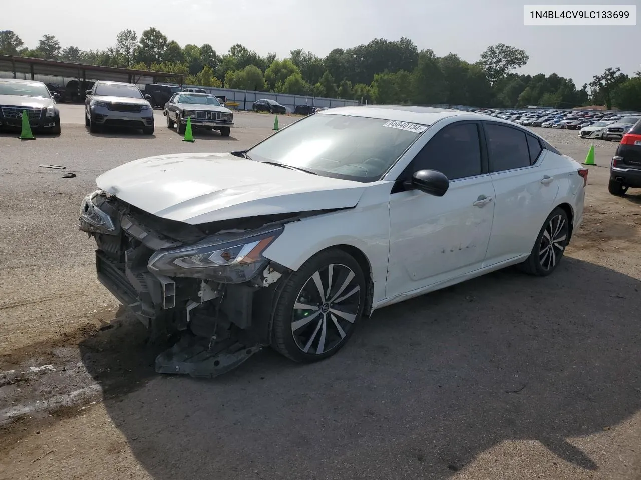 2020 Nissan Altima Sr VIN: 1N4BL4CV9LC133699 Lot: 65840134