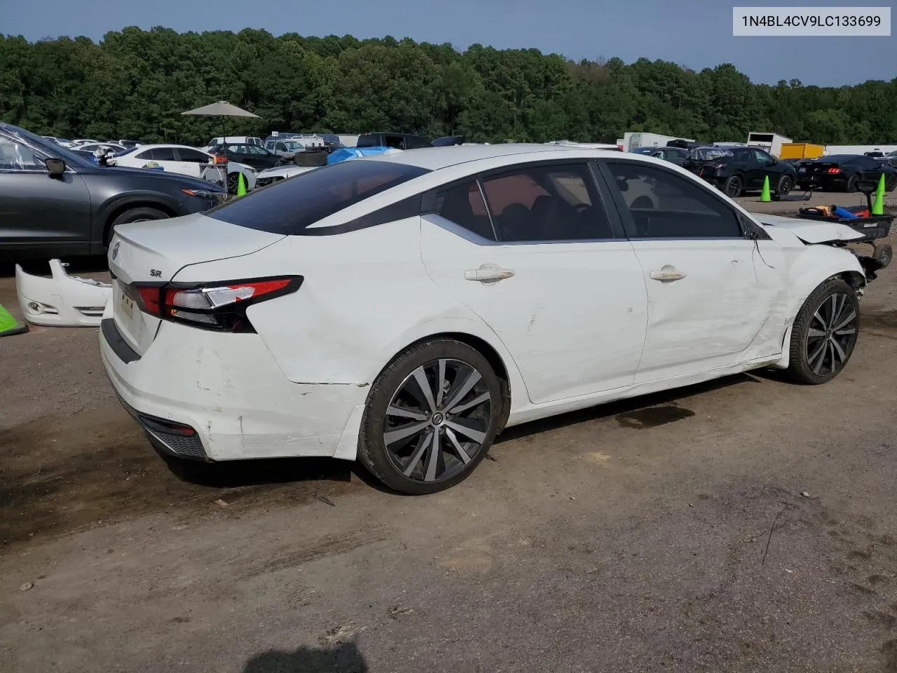 2020 Nissan Altima Sr VIN: 1N4BL4CV9LC133699 Lot: 65840134