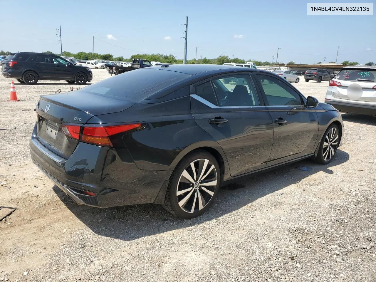 2020 Nissan Altima Sr VIN: 1N4BL4CV4LN322135 Lot: 66713904