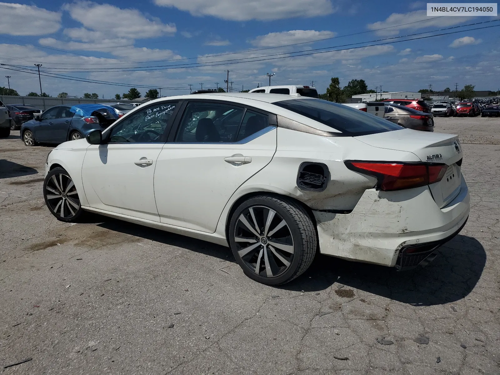 2020 Nissan Altima Sr VIN: 1N4BL4CV7LC194050 Lot: 68345304