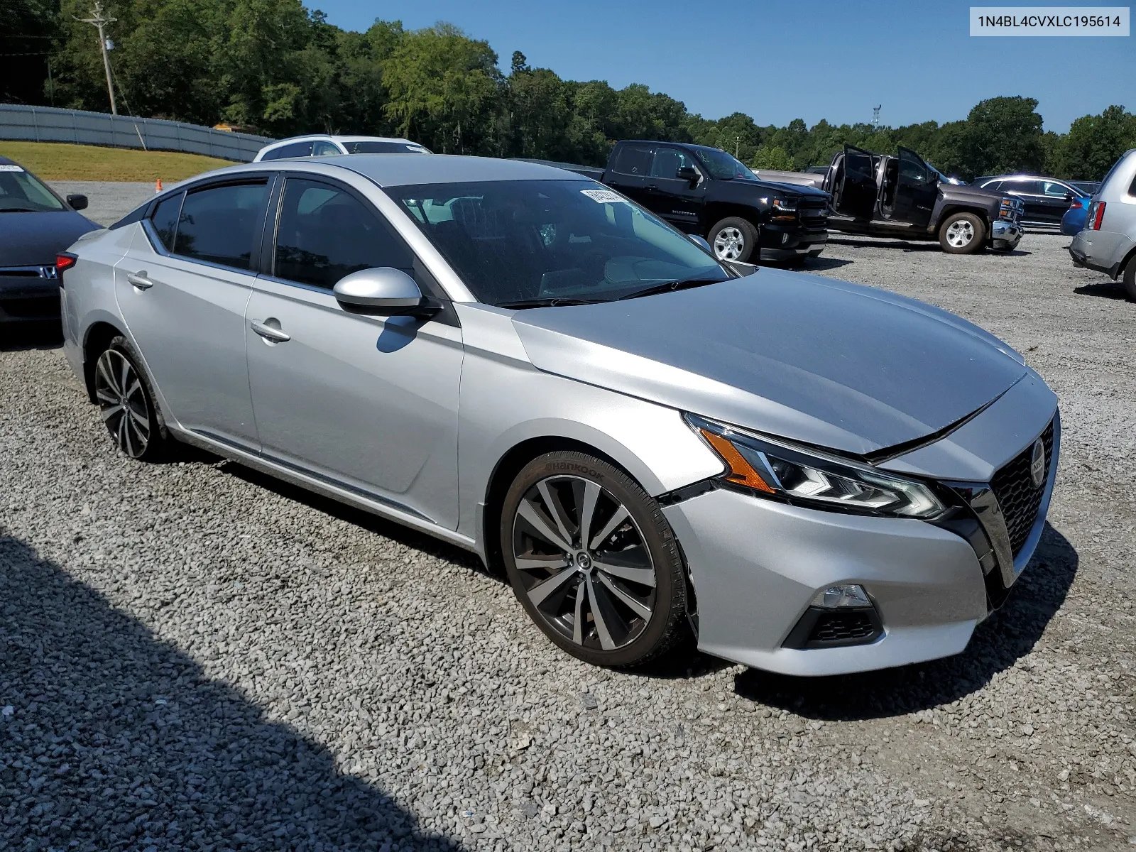 2020 Nissan Altima Sr VIN: 1N4BL4CVXLC195614 Lot: 68422814