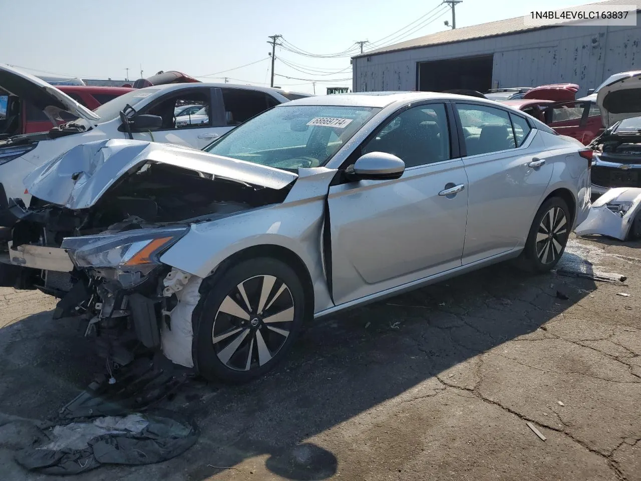 2020 Nissan Altima Sl VIN: 1N4BL4EV6LC163837 Lot: 68669714