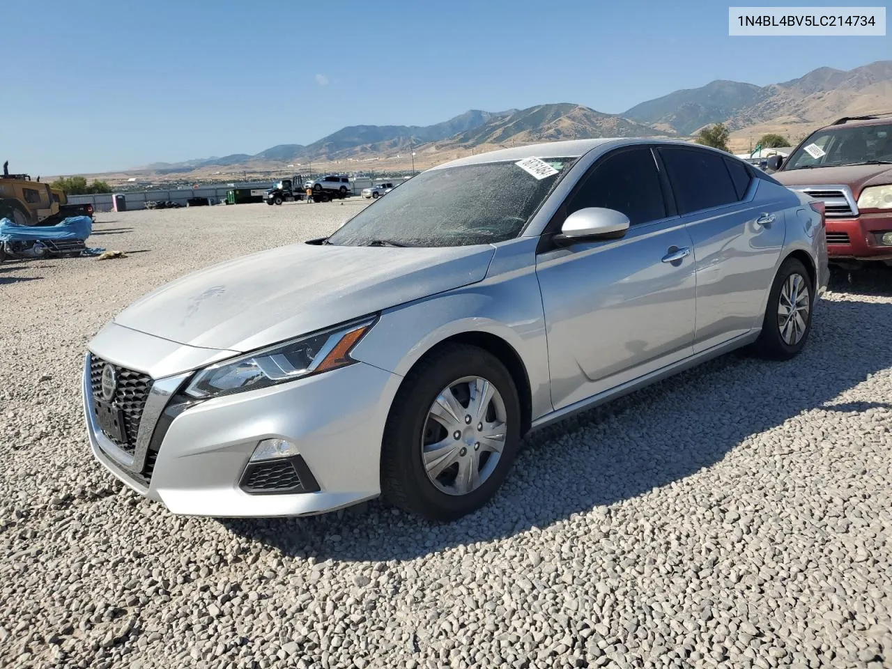 2020 Nissan Altima S VIN: 1N4BL4BV5LC214734 Lot: 68761464