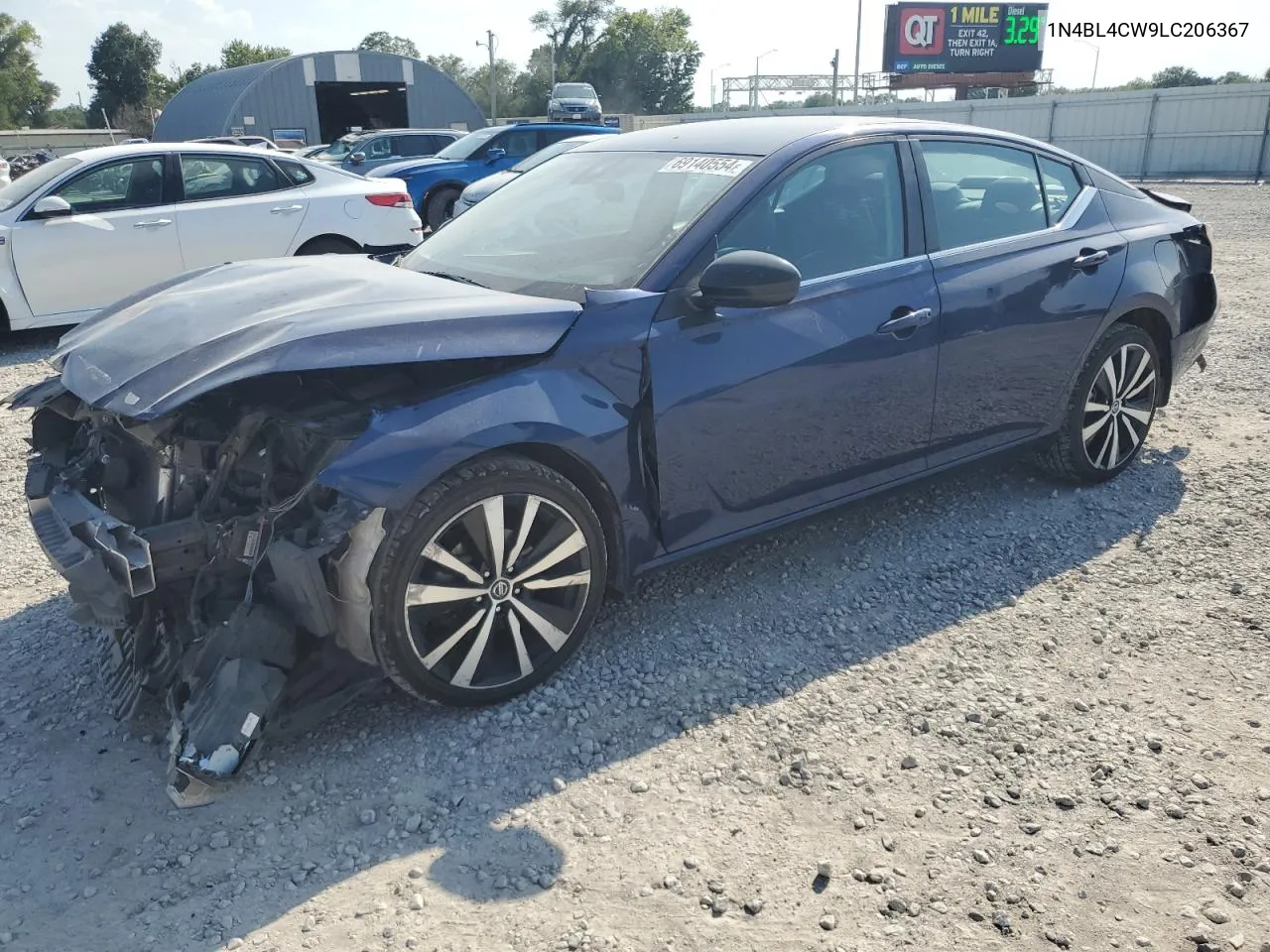 1N4BL4CW9LC206367 2020 Nissan Altima Sr