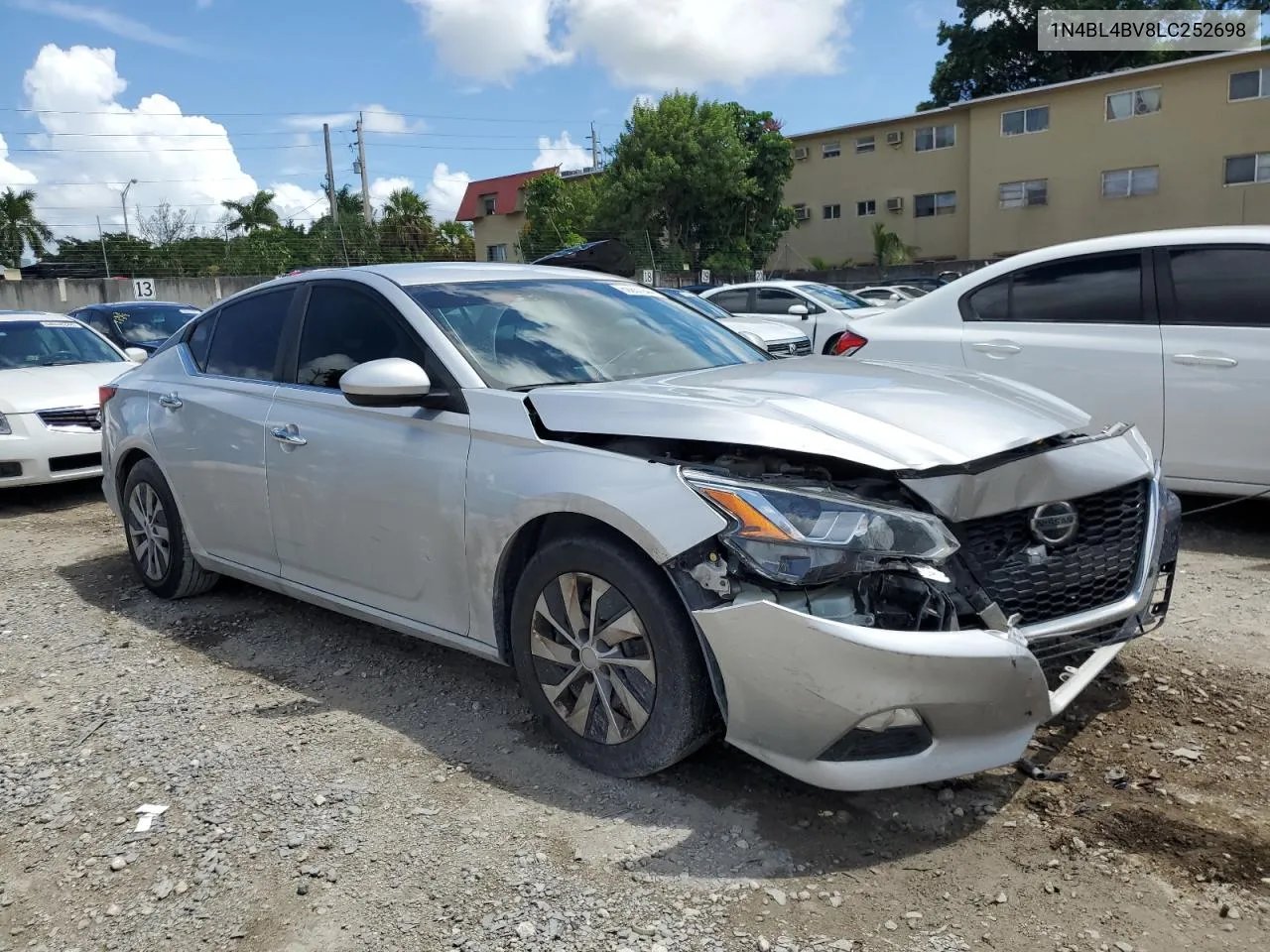 2020 Nissan Altima S VIN: 1N4BL4BV8LC252698 Lot: 69201944