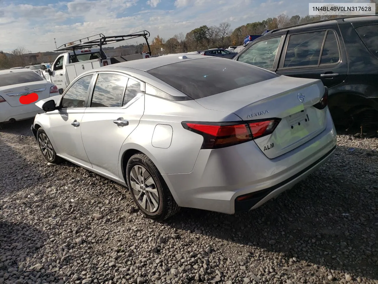 2020 Nissan Altima S VIN: 1N4BL4BV0LN317628 Lot: 69217054