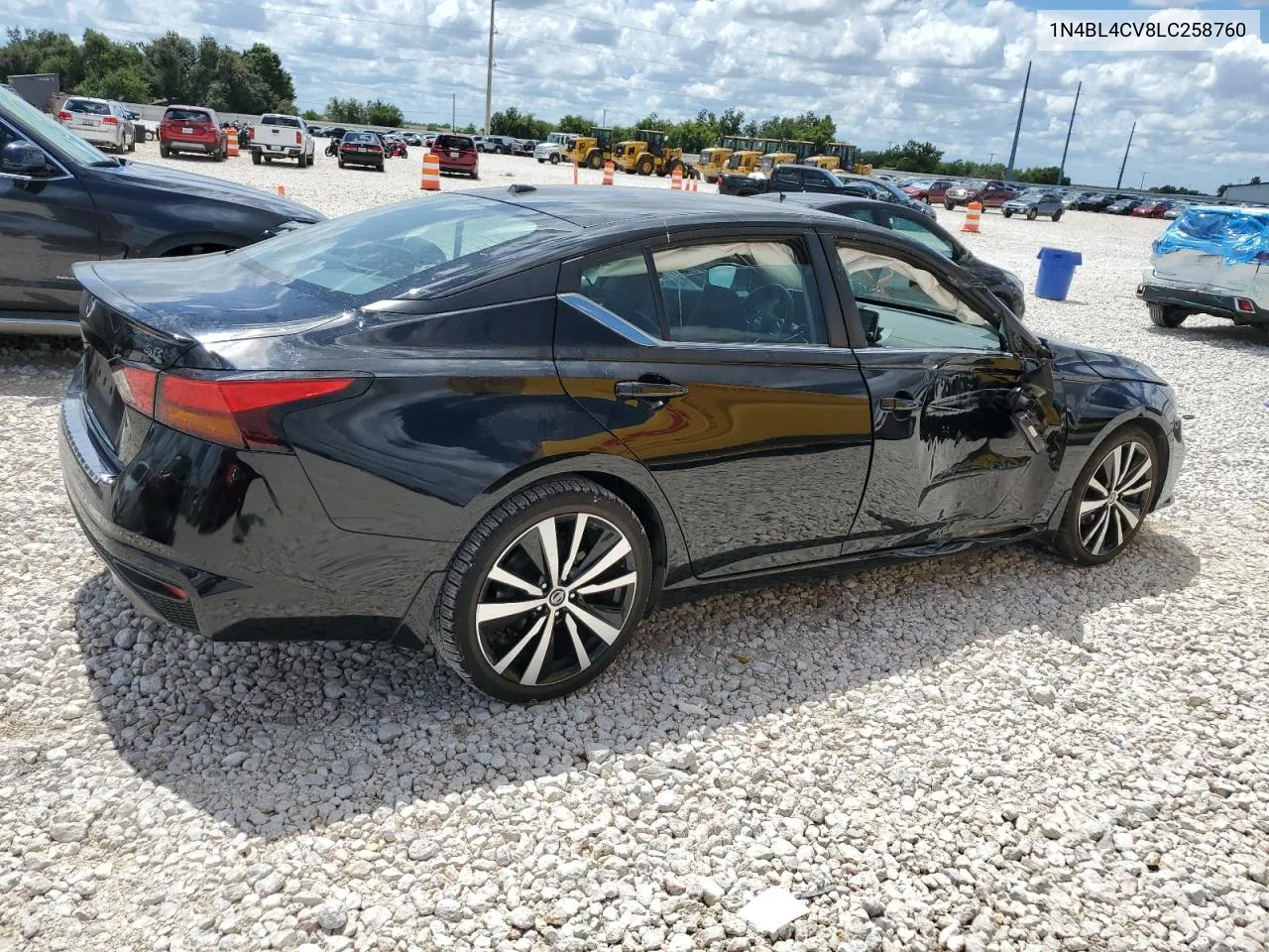 2020 Nissan Altima Sr VIN: 1N4BL4CV8LC258760 Lot: 69414674