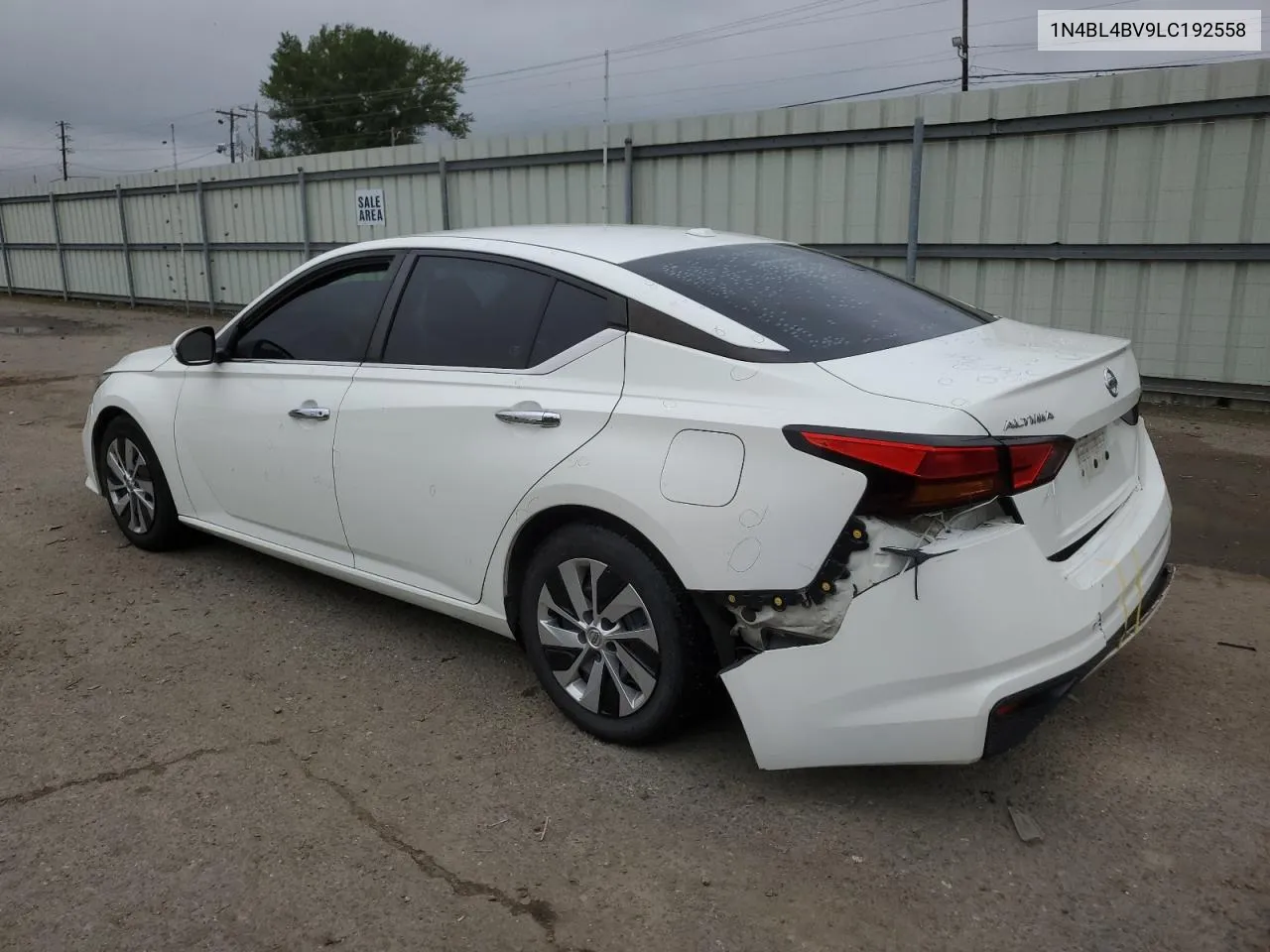 1N4BL4BV9LC192558 2020 Nissan Altima S