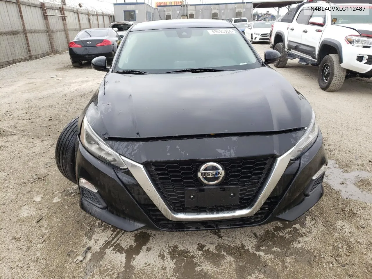 2020 Nissan Altima Sr VIN: 1N4BL4CVXLC112487 Lot: 69865824