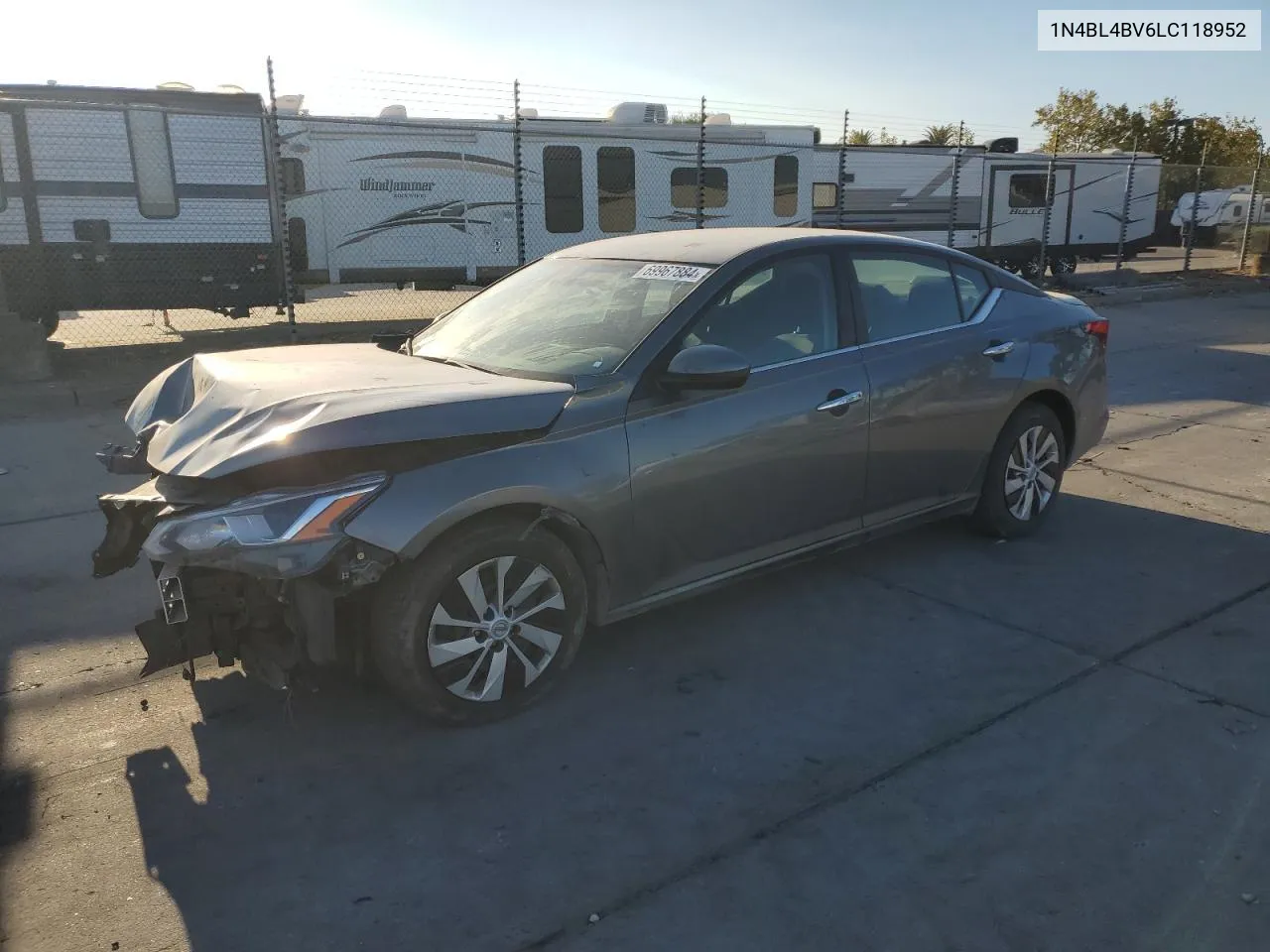 1N4BL4BV6LC118952 2020 Nissan Altima S