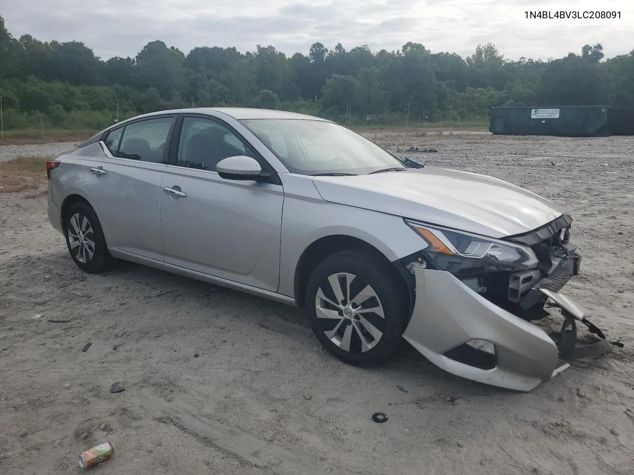 1N4BL4BV3LC208091 2020 Nissan Altima S