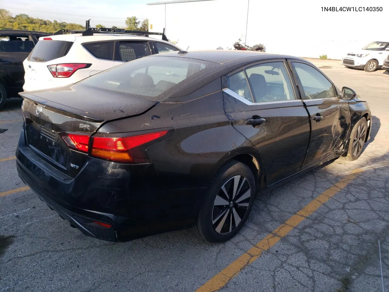 2020 Nissan Altima Sr VIN: 1N4BL4CW1LC140350 Lot: 70258504