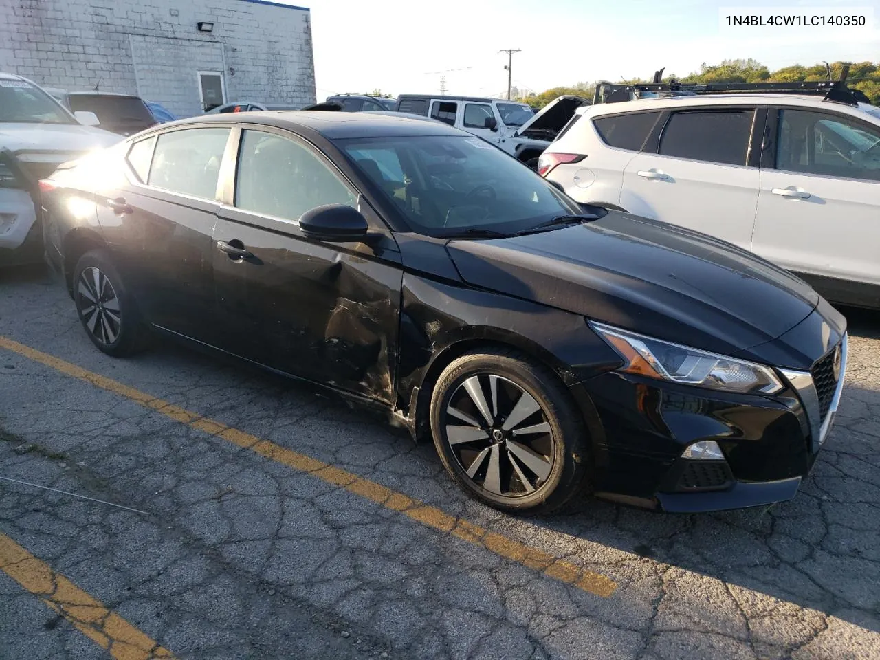 2020 Nissan Altima Sr VIN: 1N4BL4CW1LC140350 Lot: 70258504