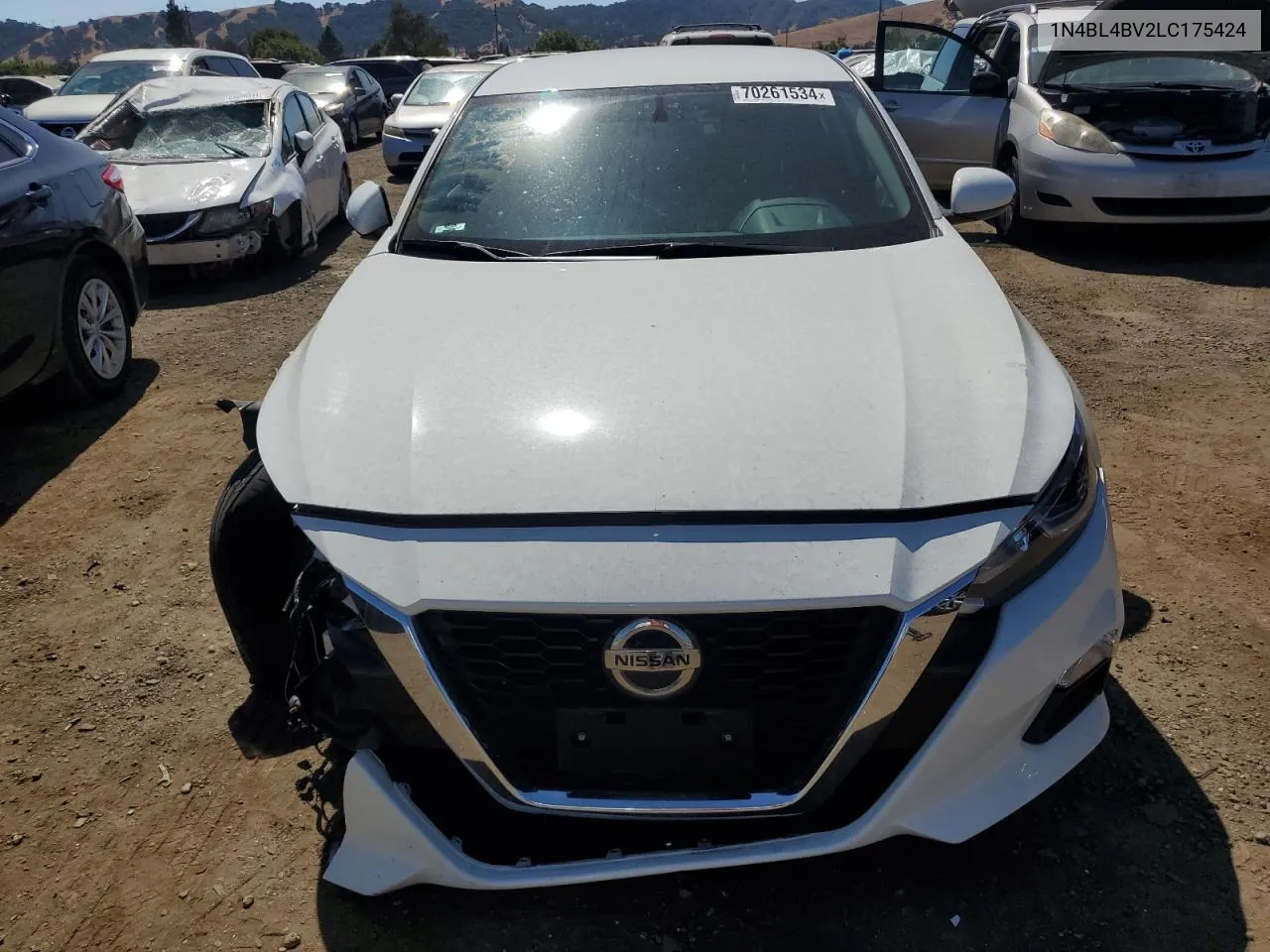 2020 Nissan Altima S VIN: 1N4BL4BV2LC175424 Lot: 70261534