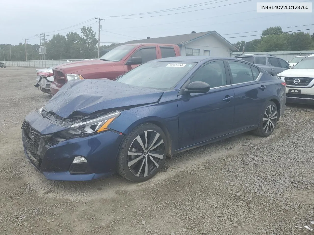 2020 Nissan Altima Sr VIN: 1N4BL4CV2LC123760 Lot: 70265024