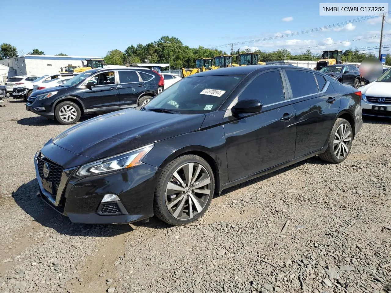 2020 Nissan Altima Sr VIN: 1N4BL4CW8LC173250 Lot: 70370294