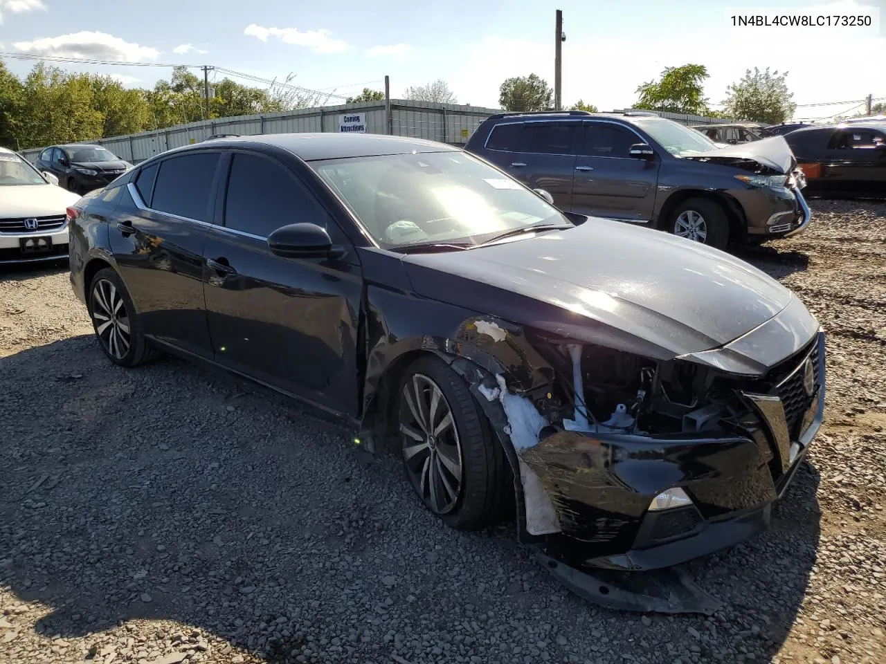 2020 Nissan Altima Sr VIN: 1N4BL4CW8LC173250 Lot: 70370294