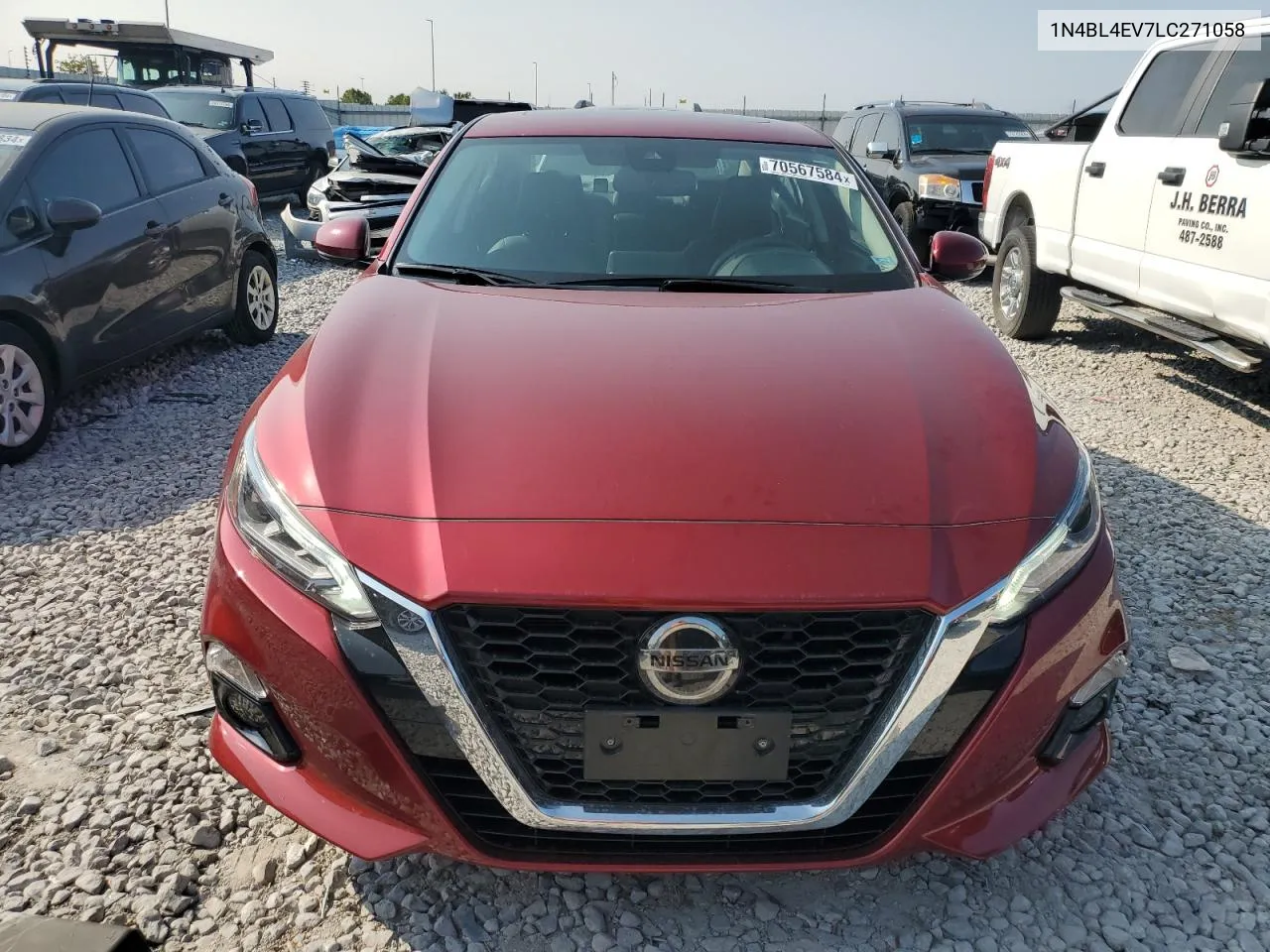 2020 Nissan Altima Sl VIN: 1N4BL4EV7LC271058 Lot: 70567584