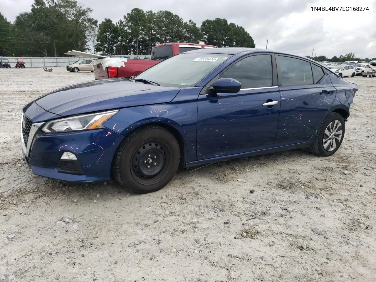 2020 Nissan Altima S VIN: 1N4BL4BV7LC168274 Lot: 70588474