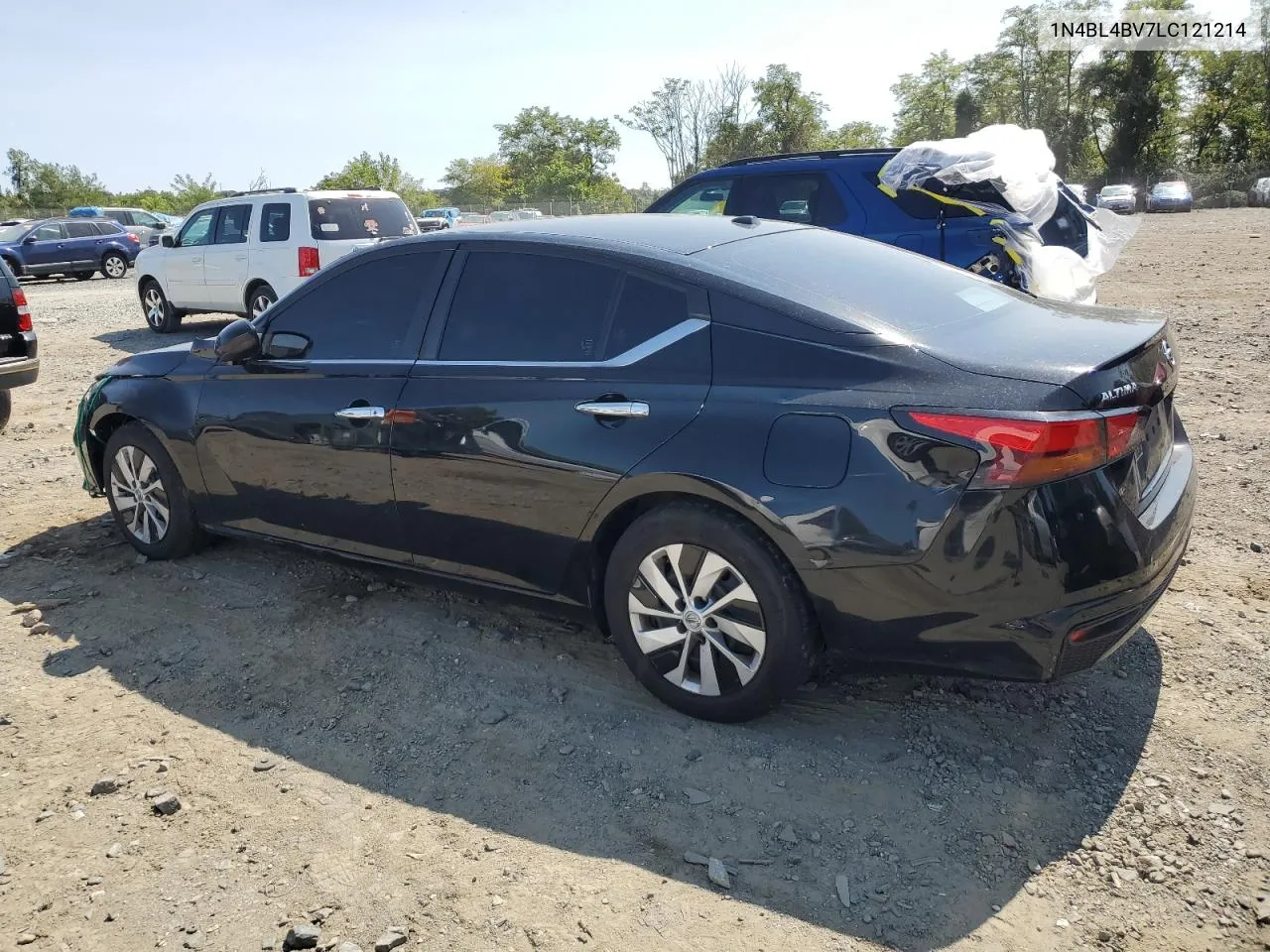 2020 Nissan Altima S VIN: 1N4BL4BV7LC121214 Lot: 70684824