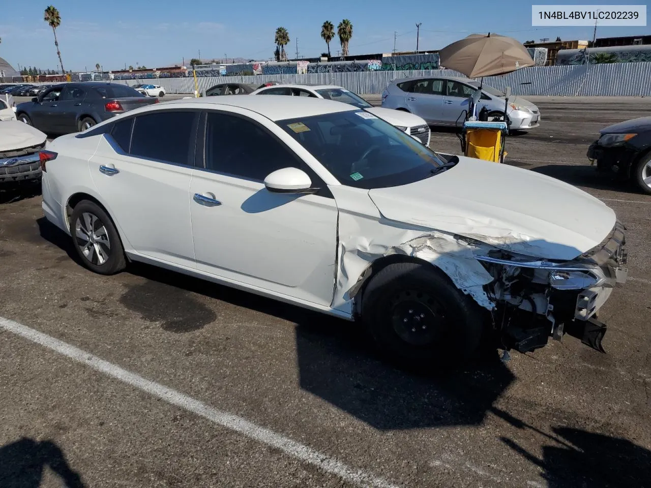 2020 Nissan Altima S VIN: 1N4BL4BV1LC202239 Lot: 70816954