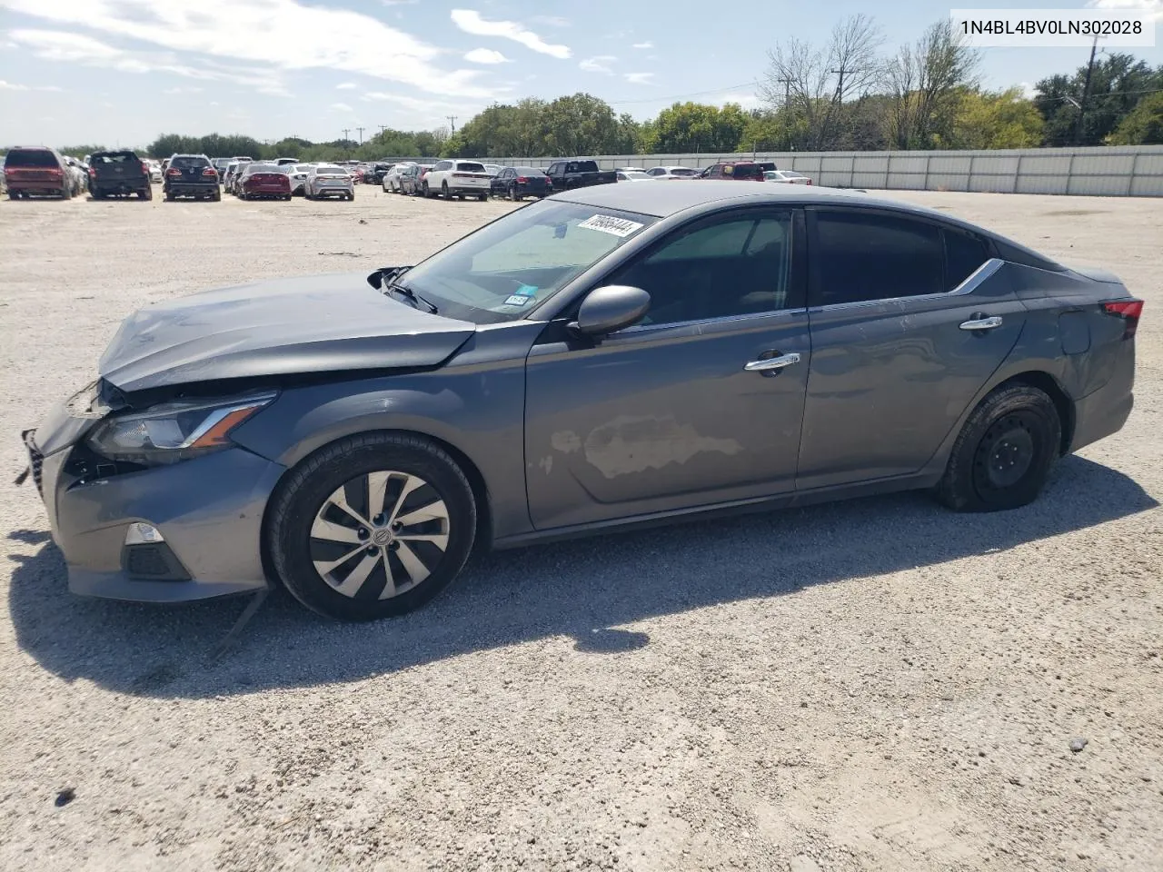 2020 Nissan Altima S VIN: 1N4BL4BV0LN302028 Lot: 70986444