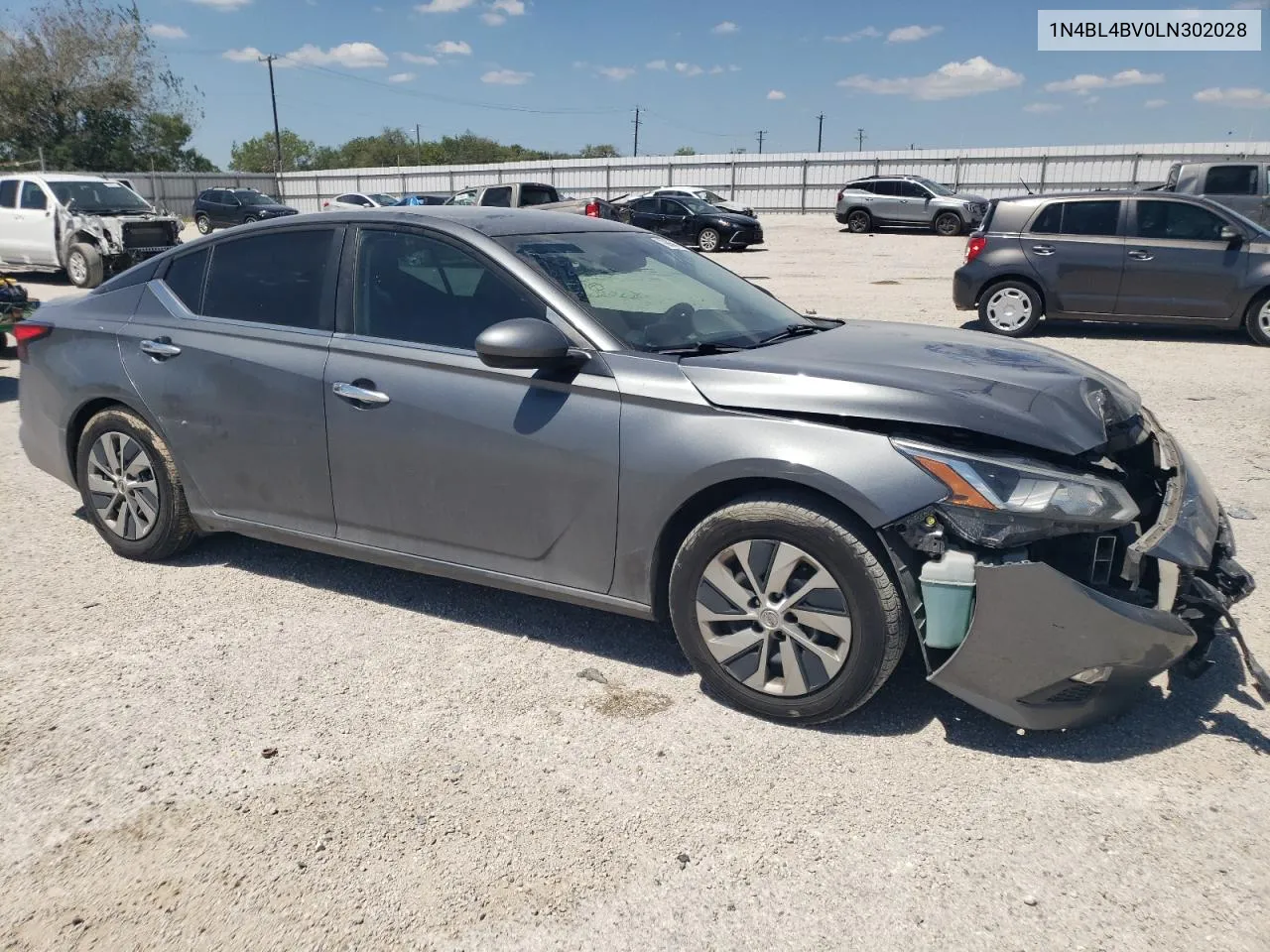 2020 Nissan Altima S VIN: 1N4BL4BV0LN302028 Lot: 70986444