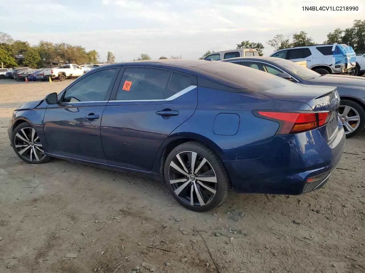 2020 Nissan Altima Sr VIN: 1N4BL4CV1LC218990 Lot: 71056034