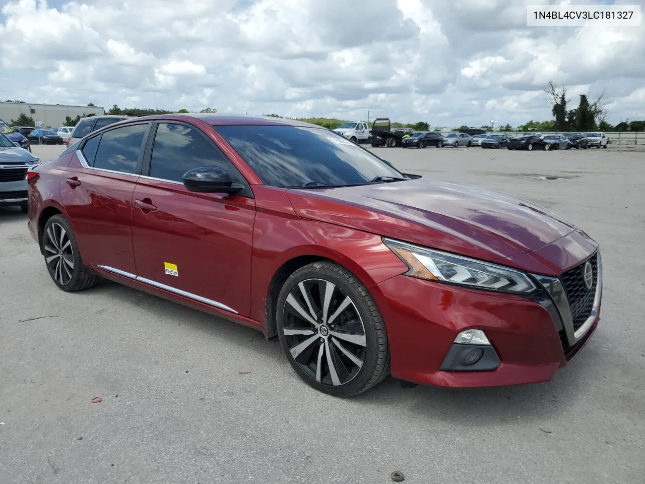 2020 Nissan Altima Sr VIN: 1N4BL4CV3LC181327 Lot: 71080814