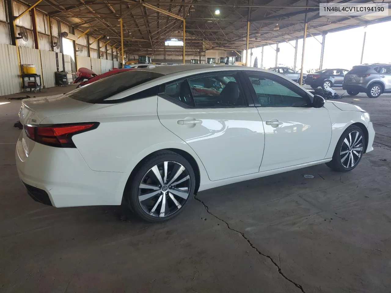 2020 Nissan Altima Sr VIN: 1N4BL4CV1LC194190 Lot: 71095574