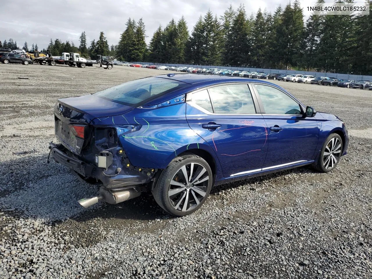 2020 Nissan Altima Sr VIN: 1N4BL4CW0LC185232 Lot: 71120534