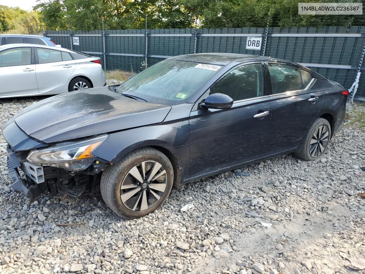 1N4BL4DW2LC236387 2020 Nissan Altima Sv