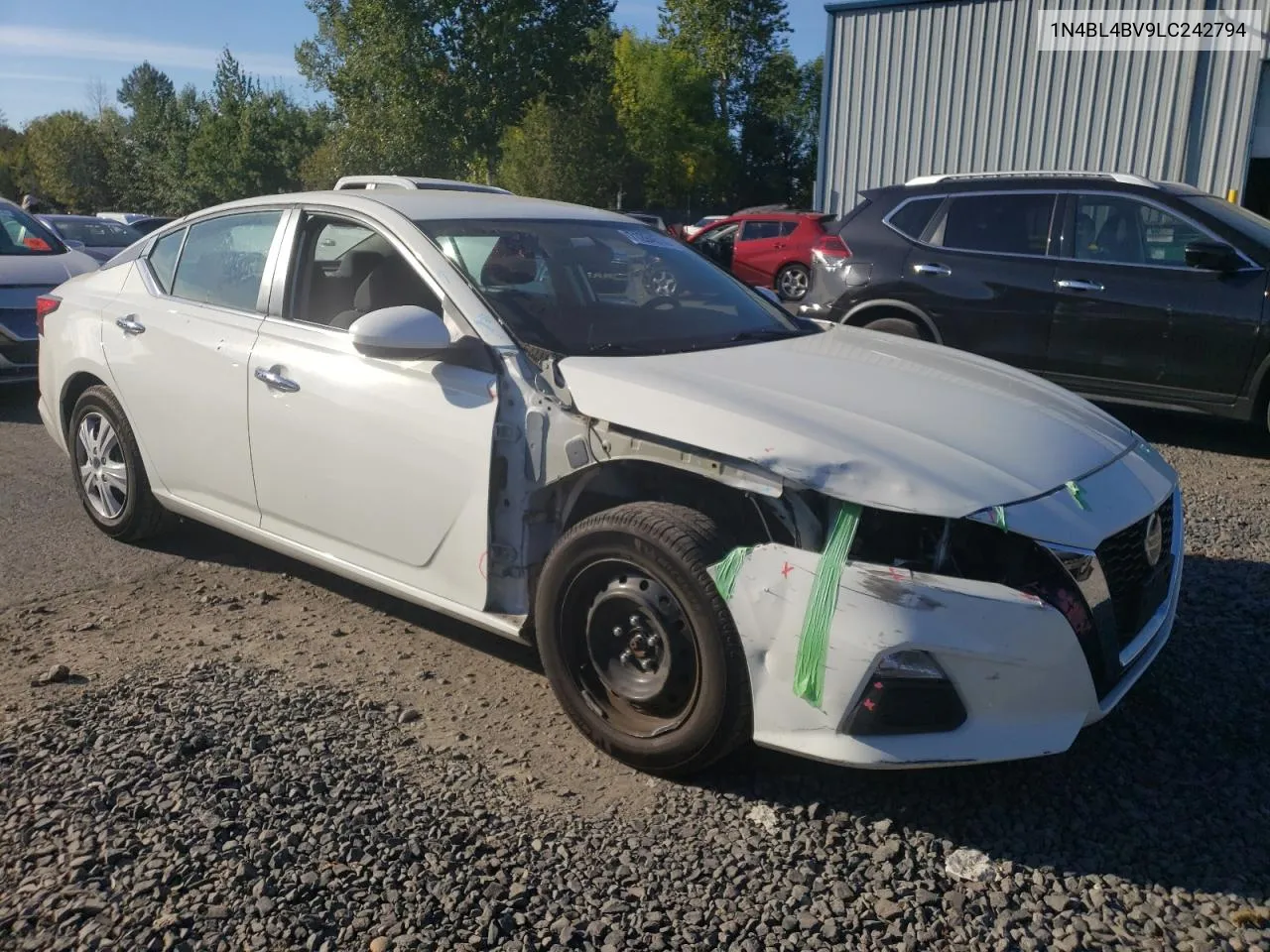 2020 Nissan Altima S VIN: 1N4BL4BV9LC242794 Lot: 71284514