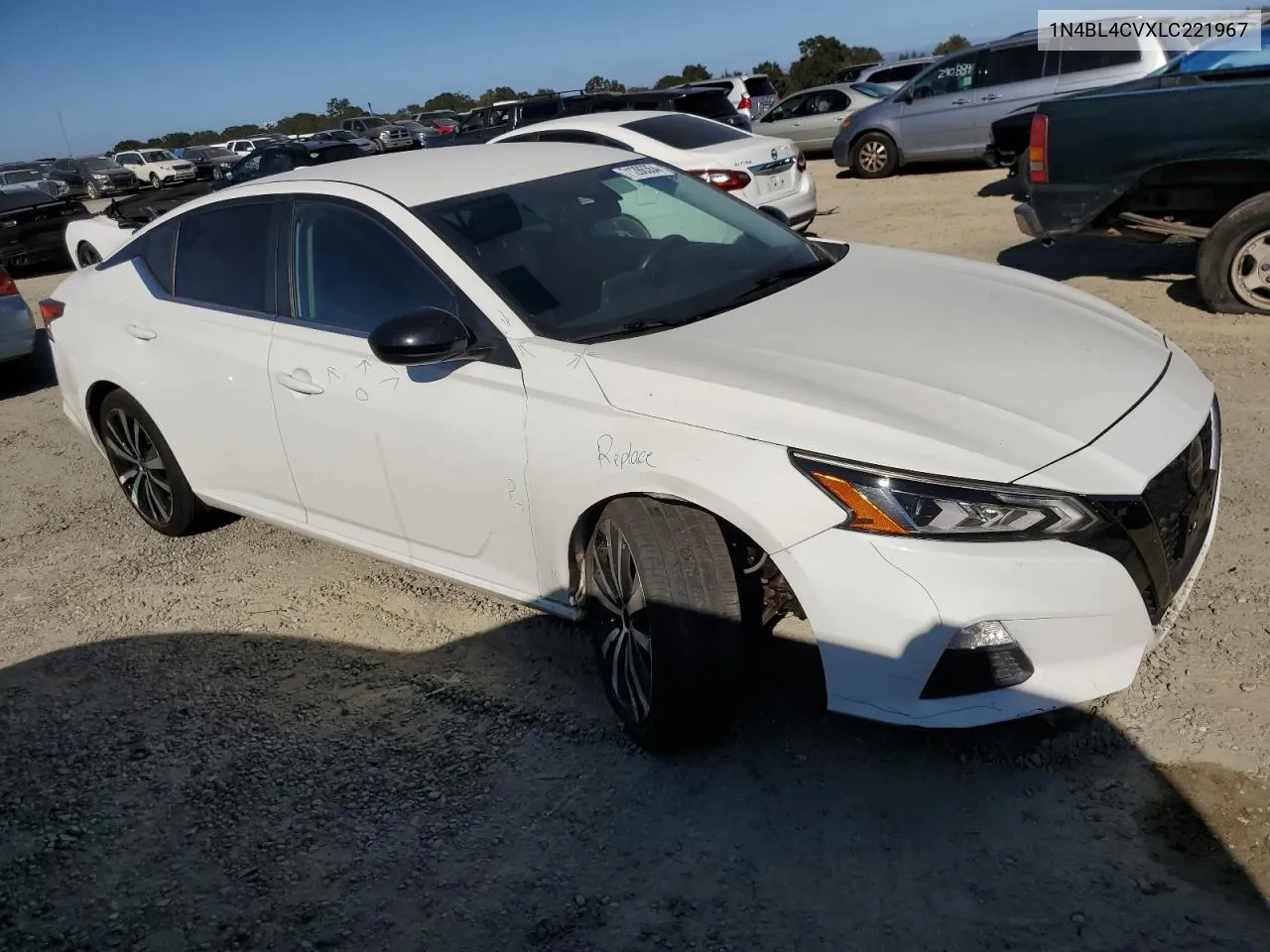 1N4BL4CVXLC221967 2020 Nissan Altima Sr