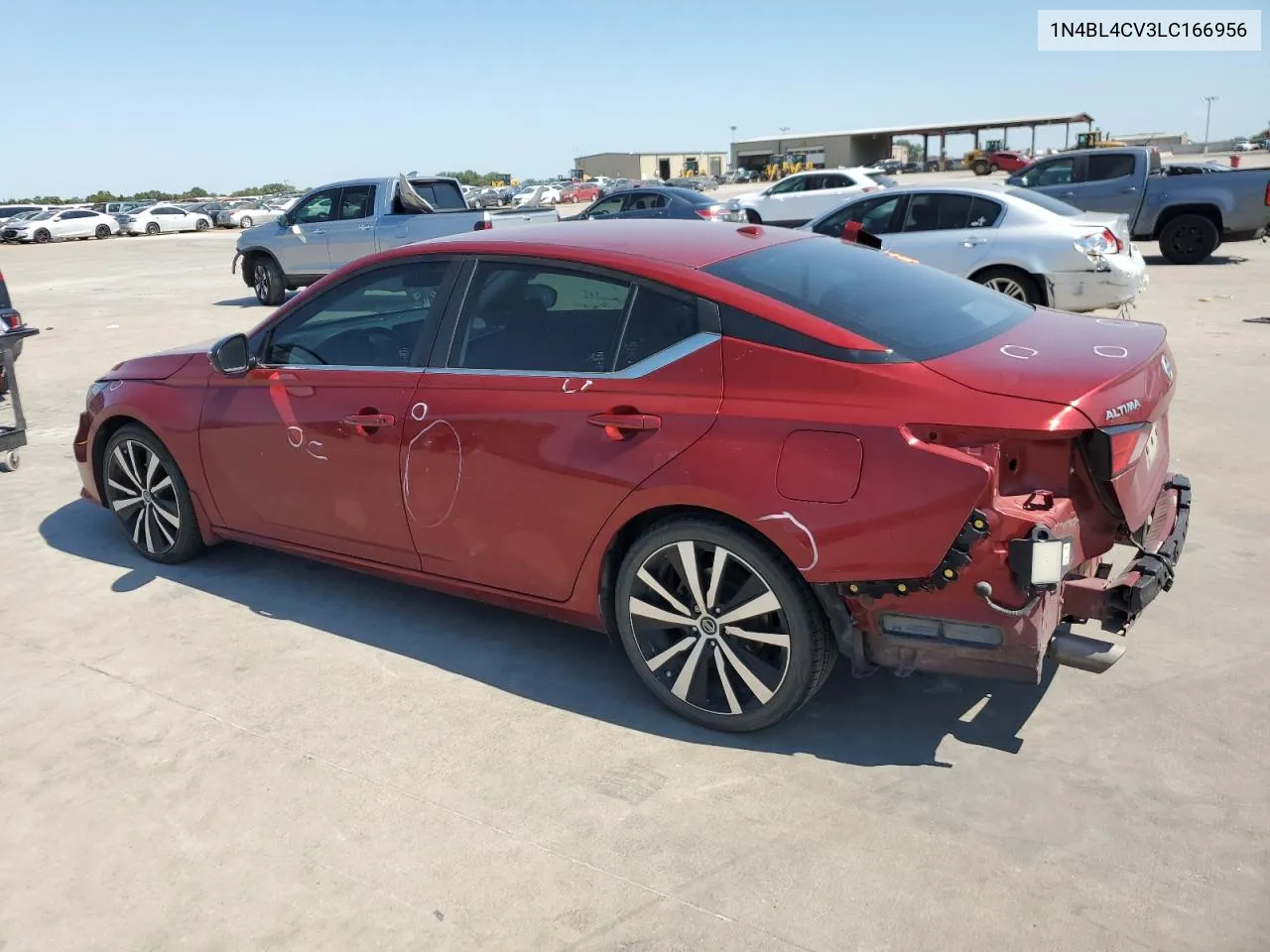 2020 Nissan Altima Sr VIN: 1N4BL4CV3LC166956 Lot: 71451914