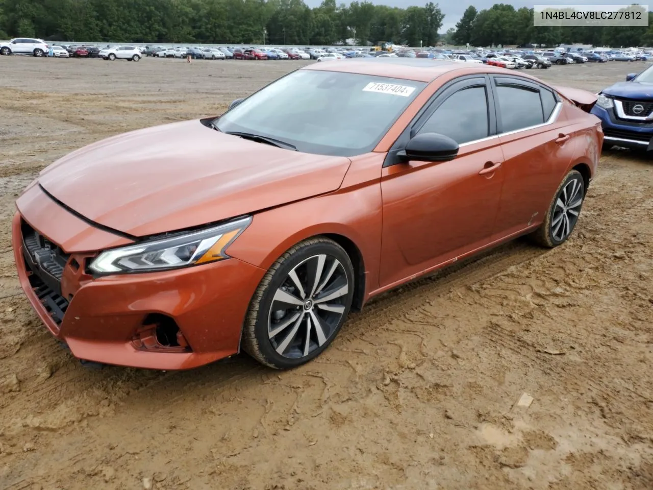 2020 Nissan Altima Sr VIN: 1N4BL4CV8LC277812 Lot: 71537404