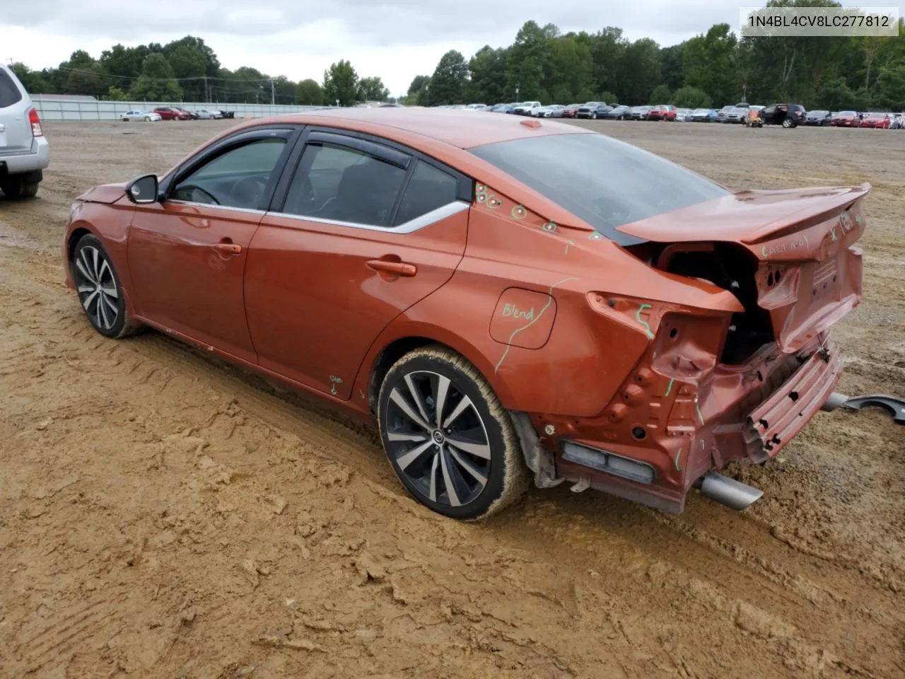 2020 Nissan Altima Sr VIN: 1N4BL4CV8LC277812 Lot: 71537404