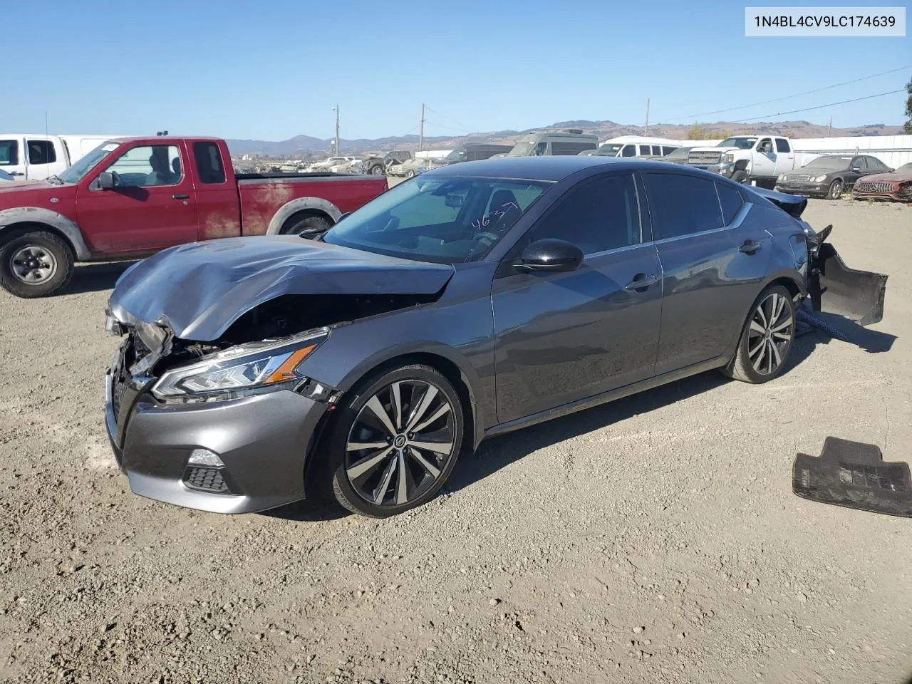 2020 Nissan Altima Sr VIN: 1N4BL4CV9LC174639 Lot: 71558794