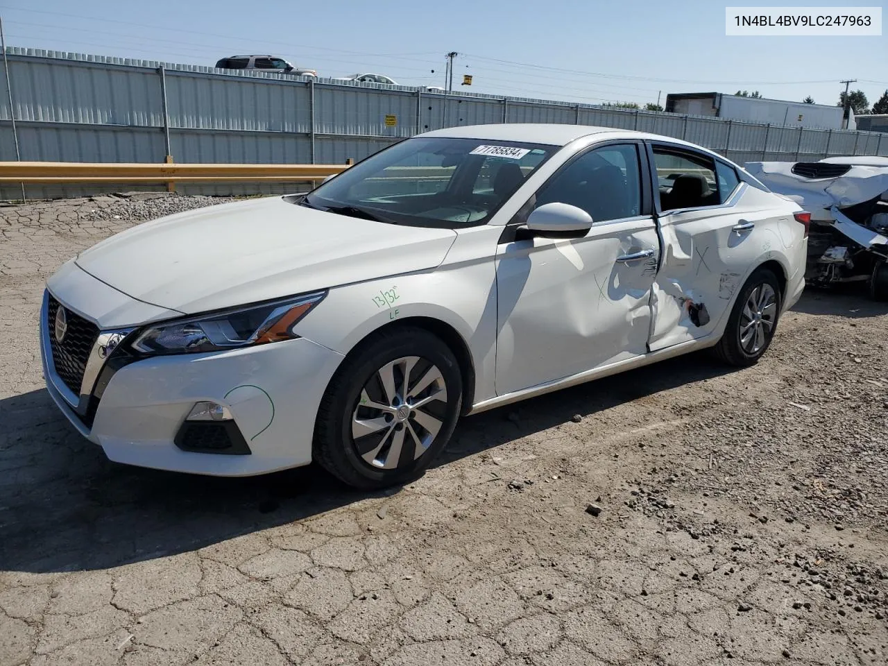 2020 Nissan Altima S VIN: 1N4BL4BV9LC247963 Lot: 71785834