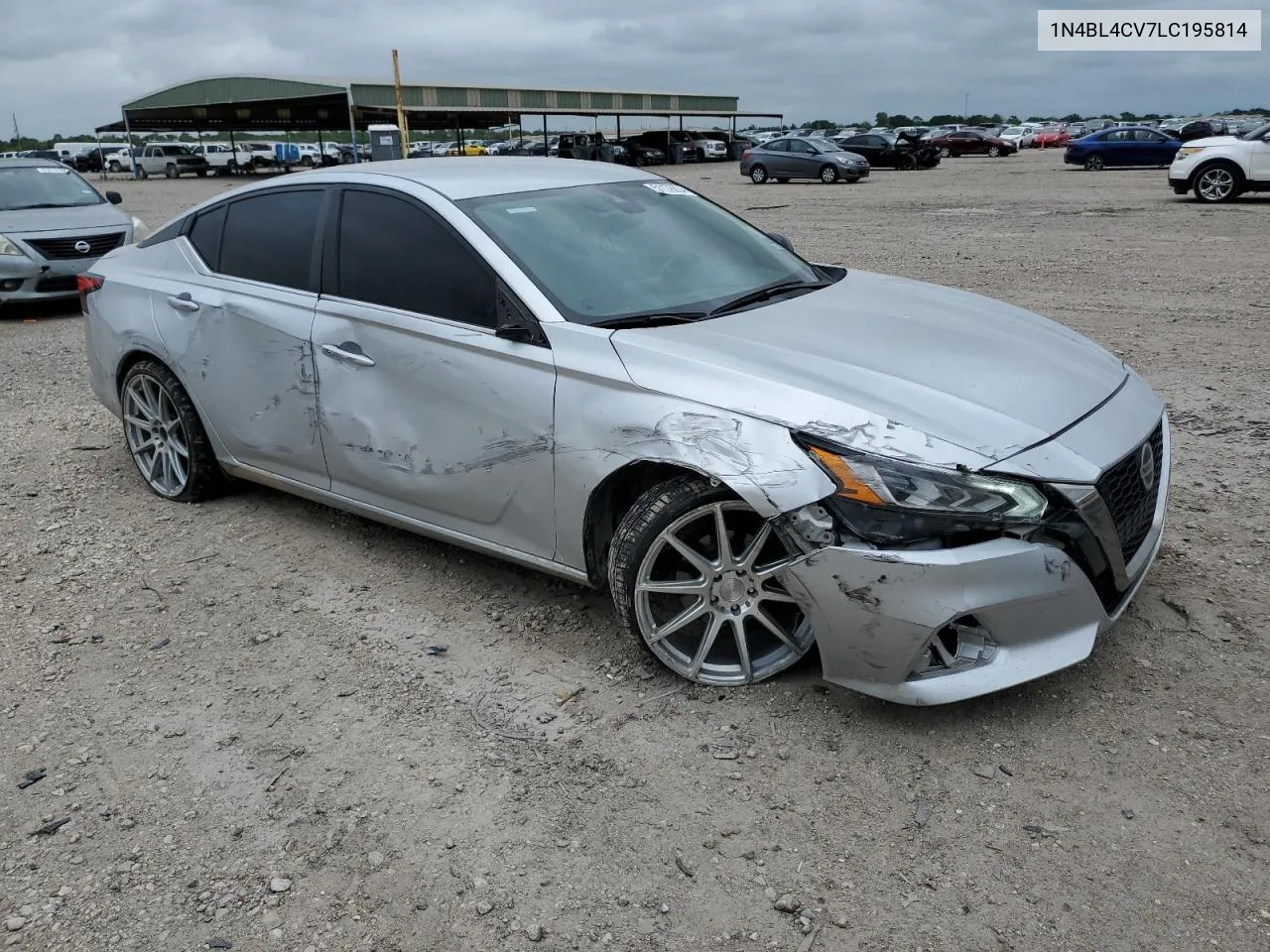 2020 Nissan Altima Sr VIN: 1N4BL4CV7LC195814 Lot: 71822954