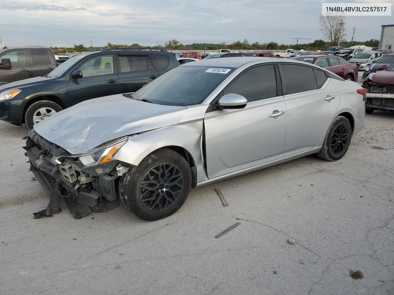 2020 Nissan Altima S VIN: 1N4BL4BV3LC257517 Lot: 71926234