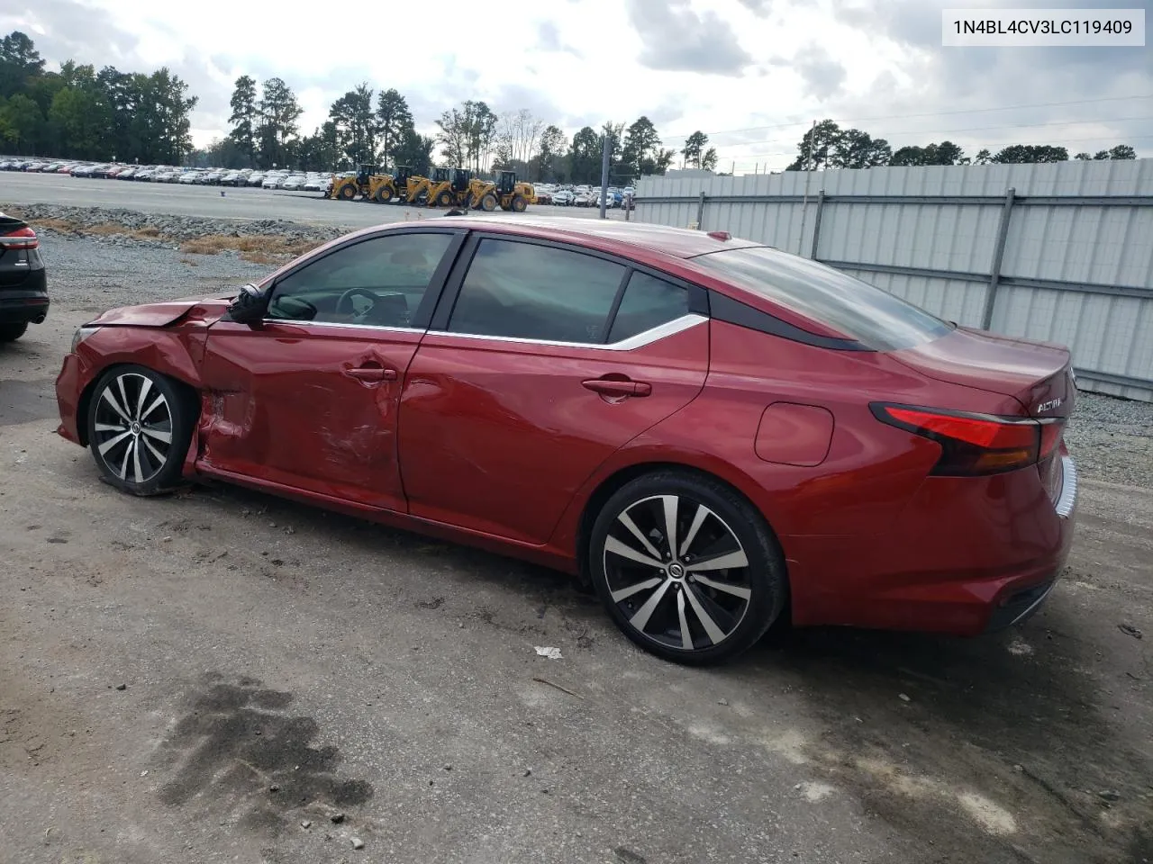 2020 Nissan Altima Sr VIN: 1N4BL4CV3LC119409 Lot: 71951824