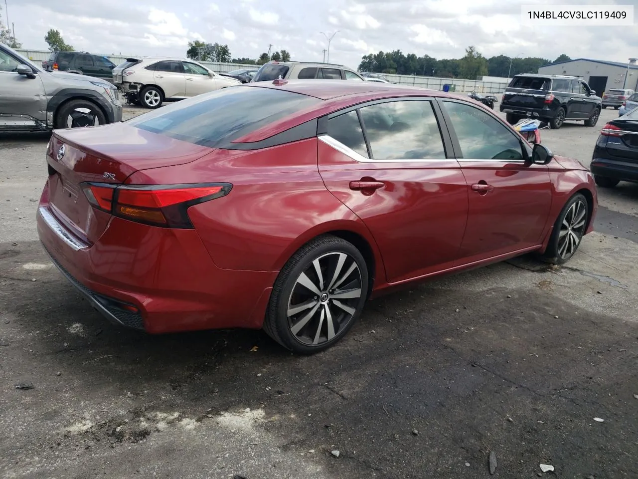 2020 Nissan Altima Sr VIN: 1N4BL4CV3LC119409 Lot: 71951824