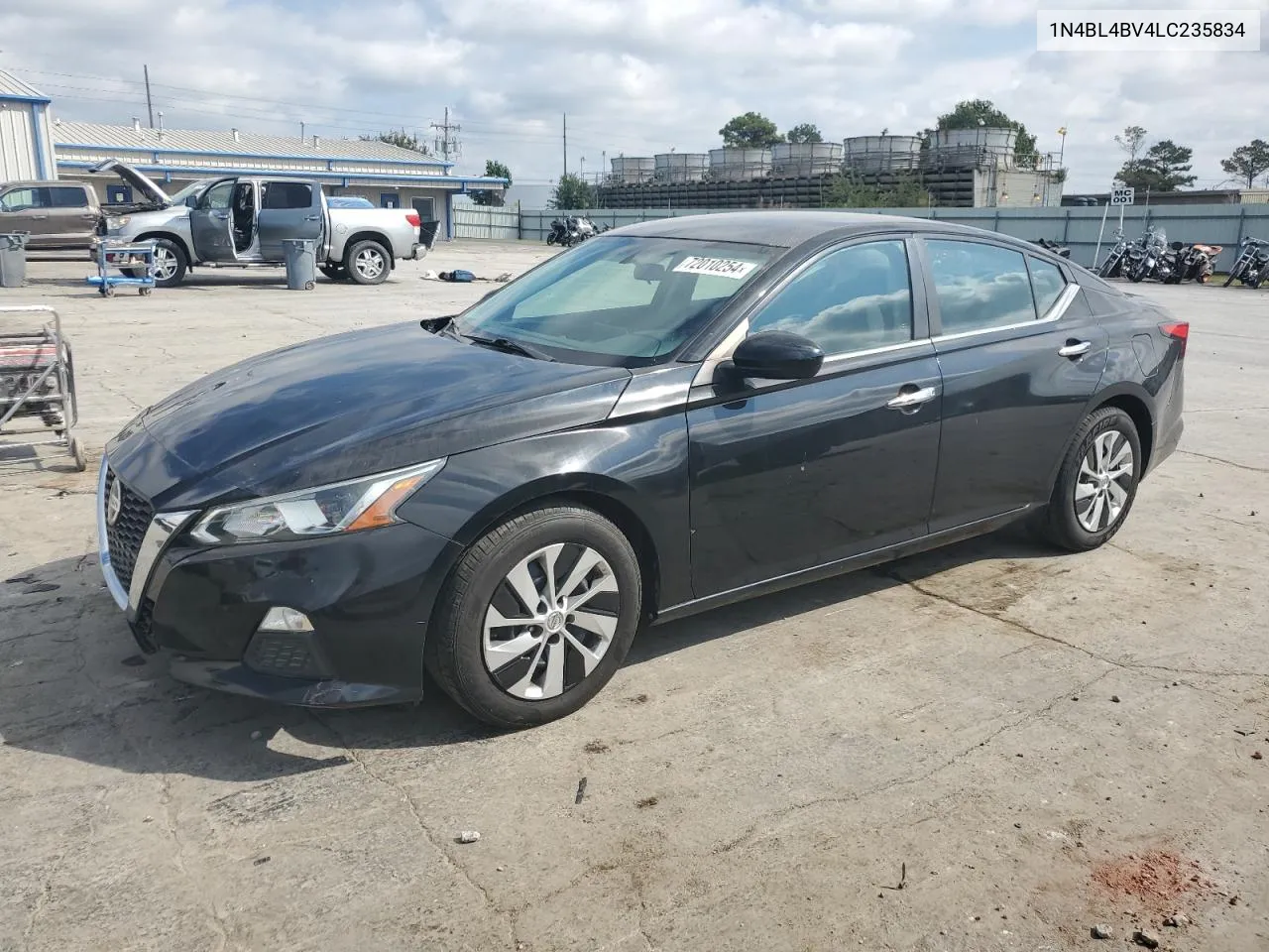 2020 Nissan Altima S VIN: 1N4BL4BV4LC235834 Lot: 72010254