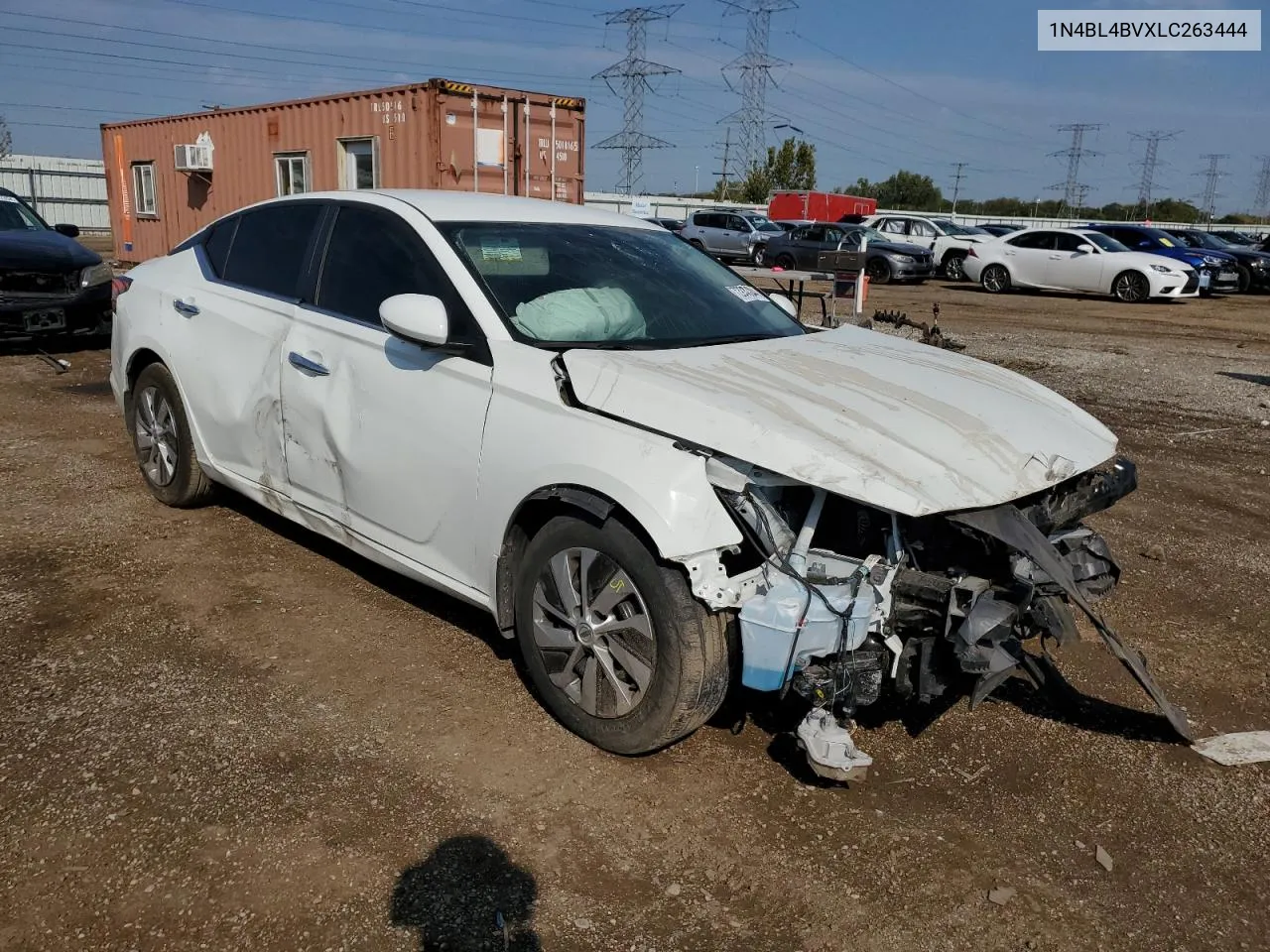 2020 Nissan Altima S VIN: 1N4BL4BVXLC263444 Lot: 72036044