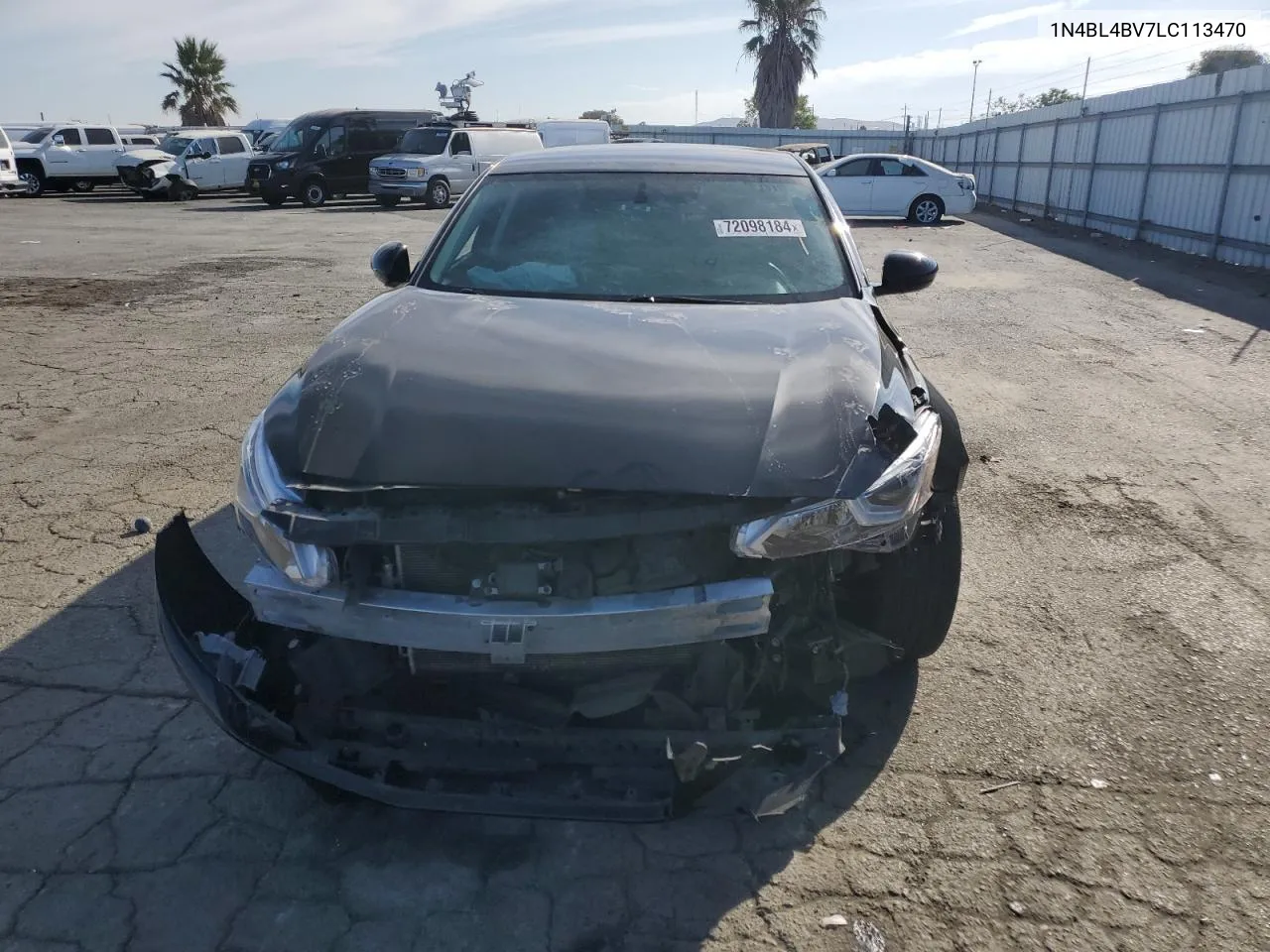 2020 Nissan Altima S VIN: 1N4BL4BV7LC113470 Lot: 72098184