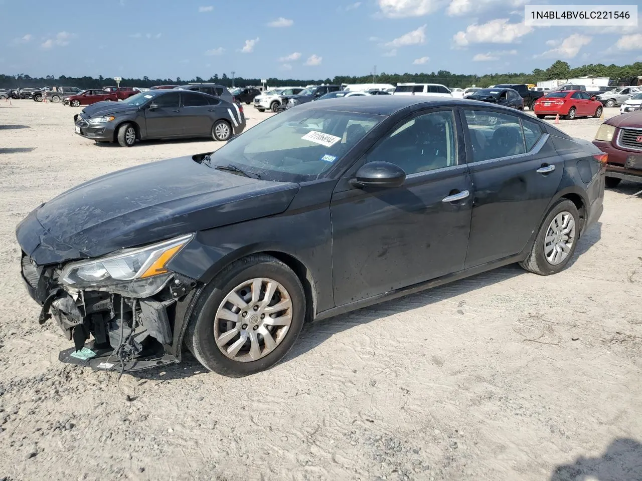 2020 Nissan Altima S VIN: 1N4BL4BV6LC221546 Lot: 72206894