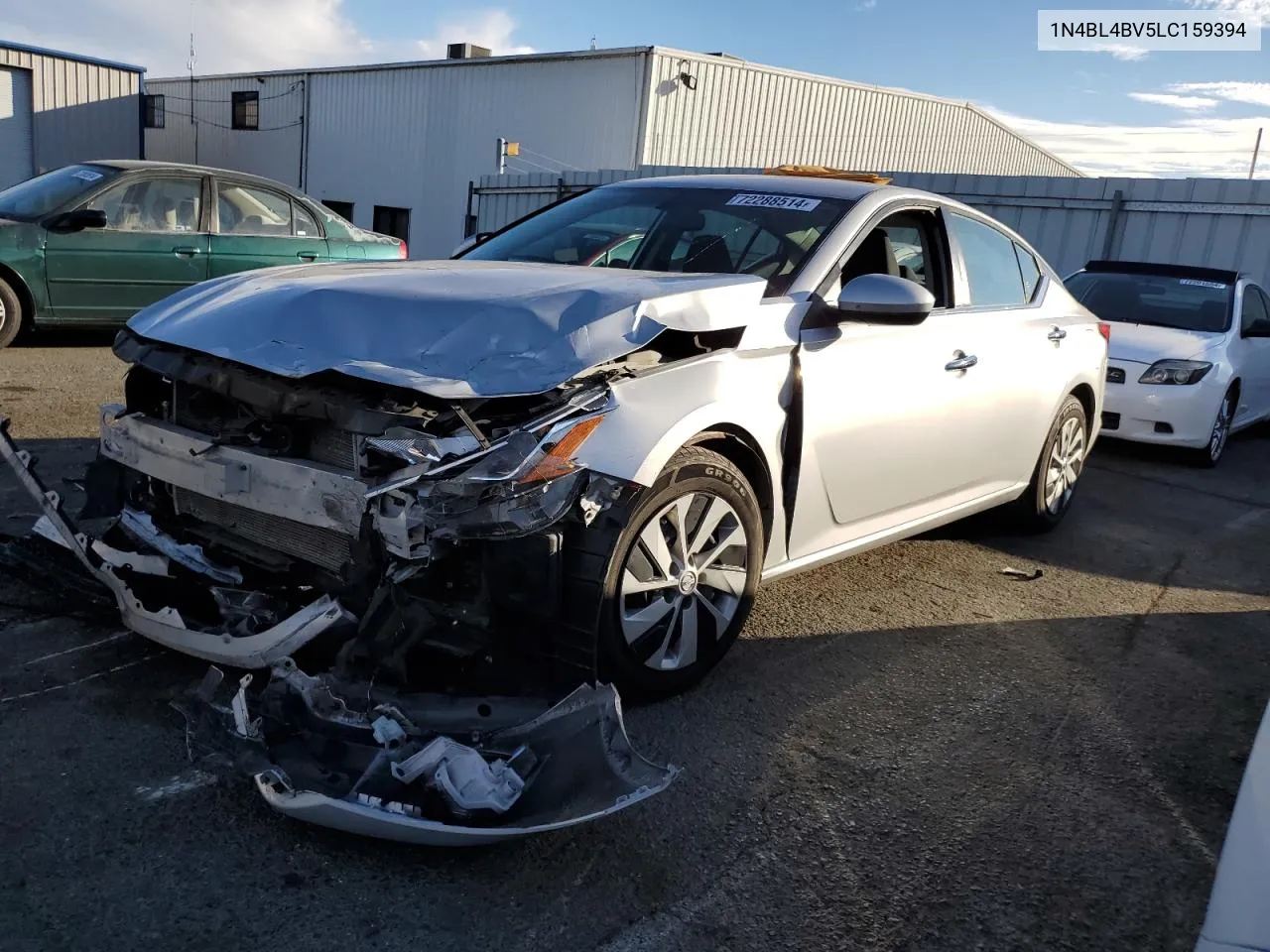 2020 Nissan Altima S VIN: 1N4BL4BV5LC159394 Lot: 72288514